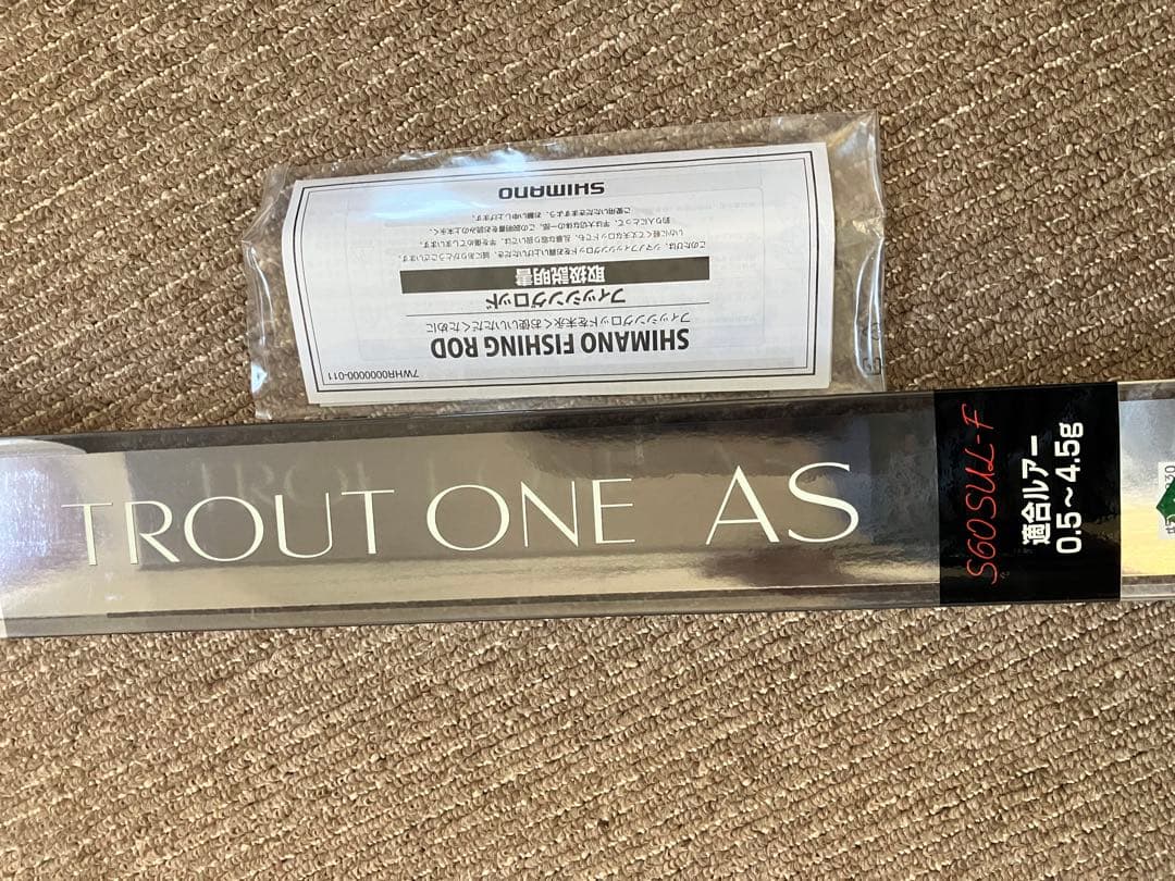 シマノ トラウトワン AS S60-SUL-F