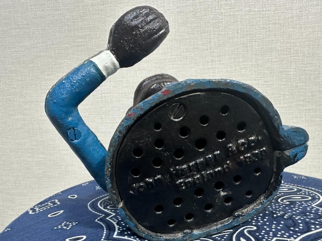 ヴィンテージ 貯金箱 アイアン 1939年製 アンティーク アフリカンアメリカン