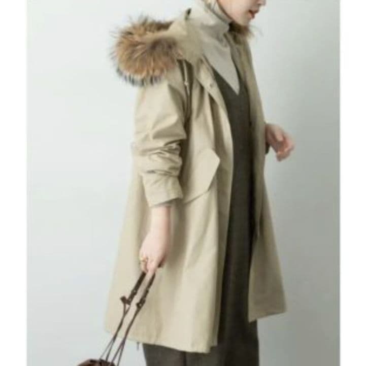 URBANRESEARCHROSSOインナーダウン付きモッズコートサイズFREE