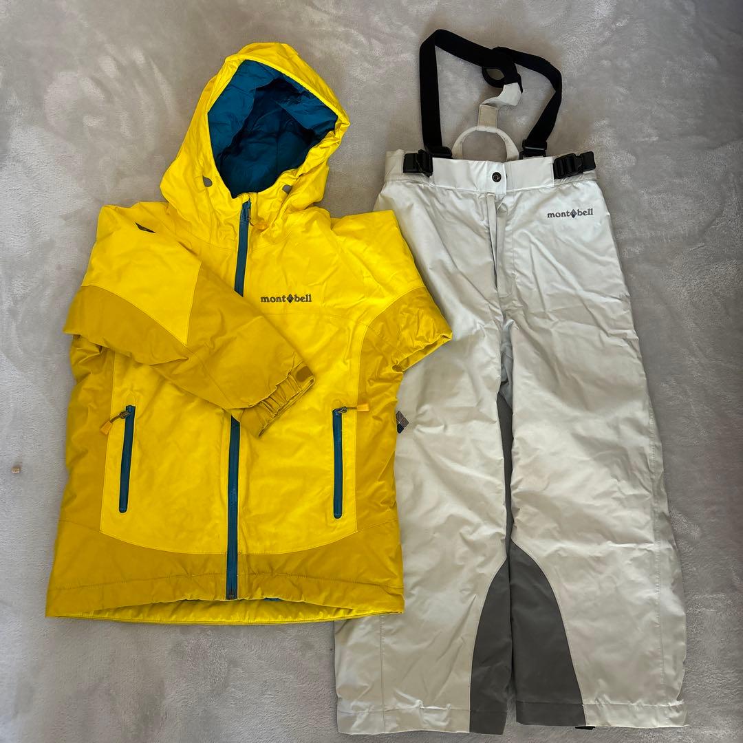 【値下げ】mont-bell パウダーステップ　アルパインパンツ 110サイズ