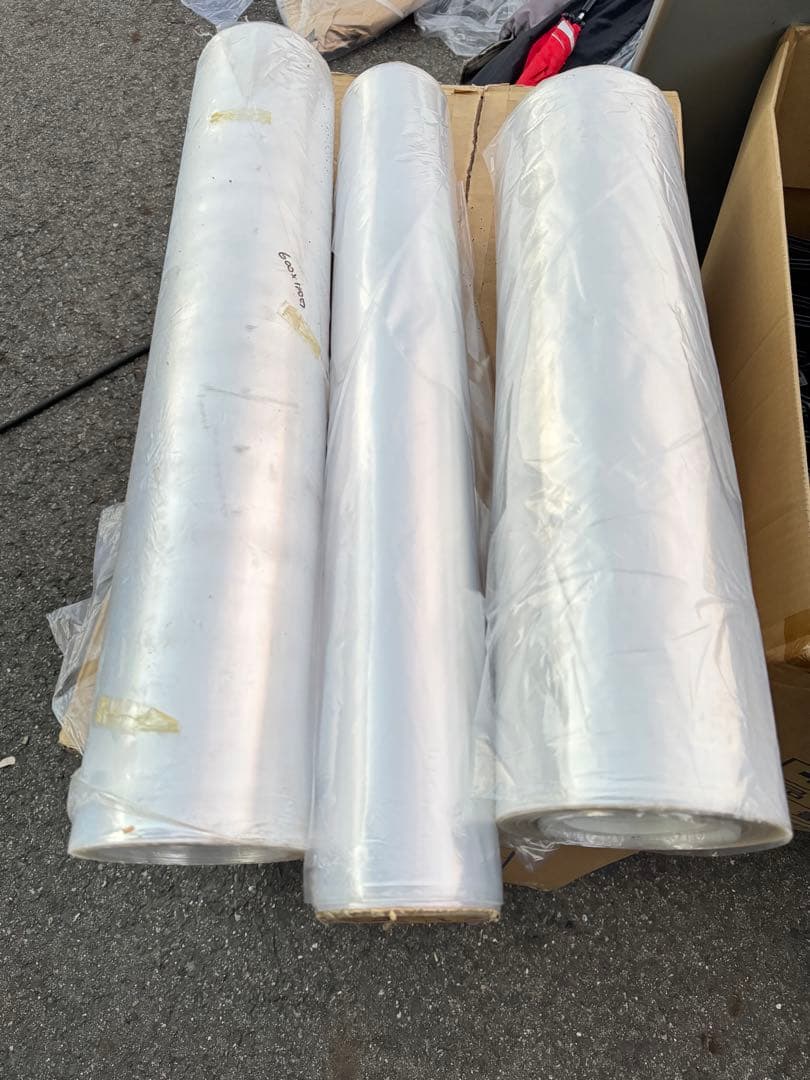 ビニル服カバー