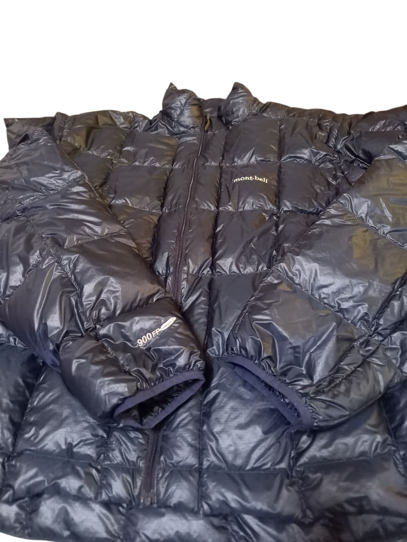 mont‐bell XLネイビーダウンジャケット 2301344 軽量900FP