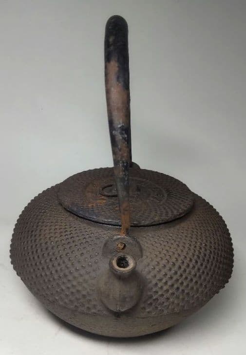 南部鉄器 鉄瓶 龍文堂 「ナショナル電子ランプ」