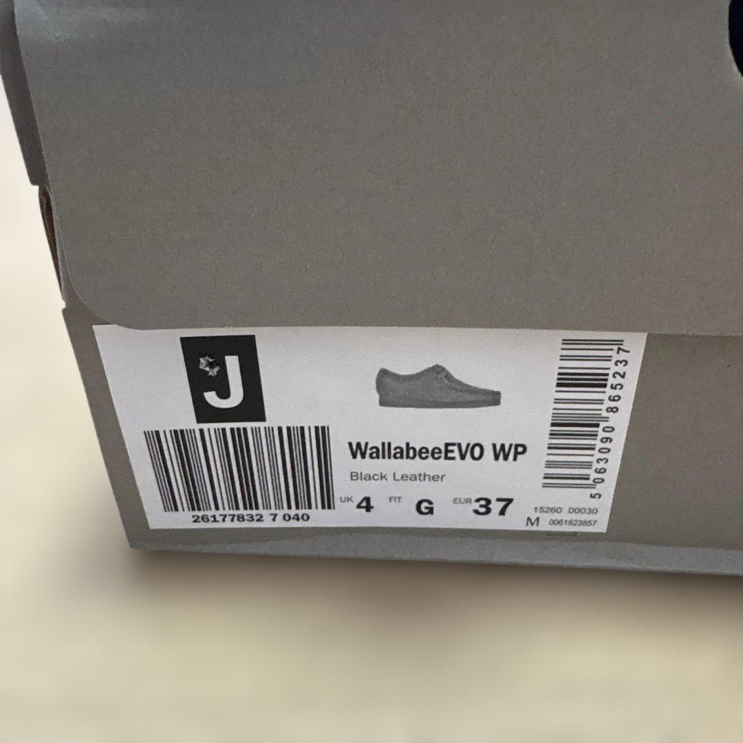 clarks ワラビー　23.0 ブラック