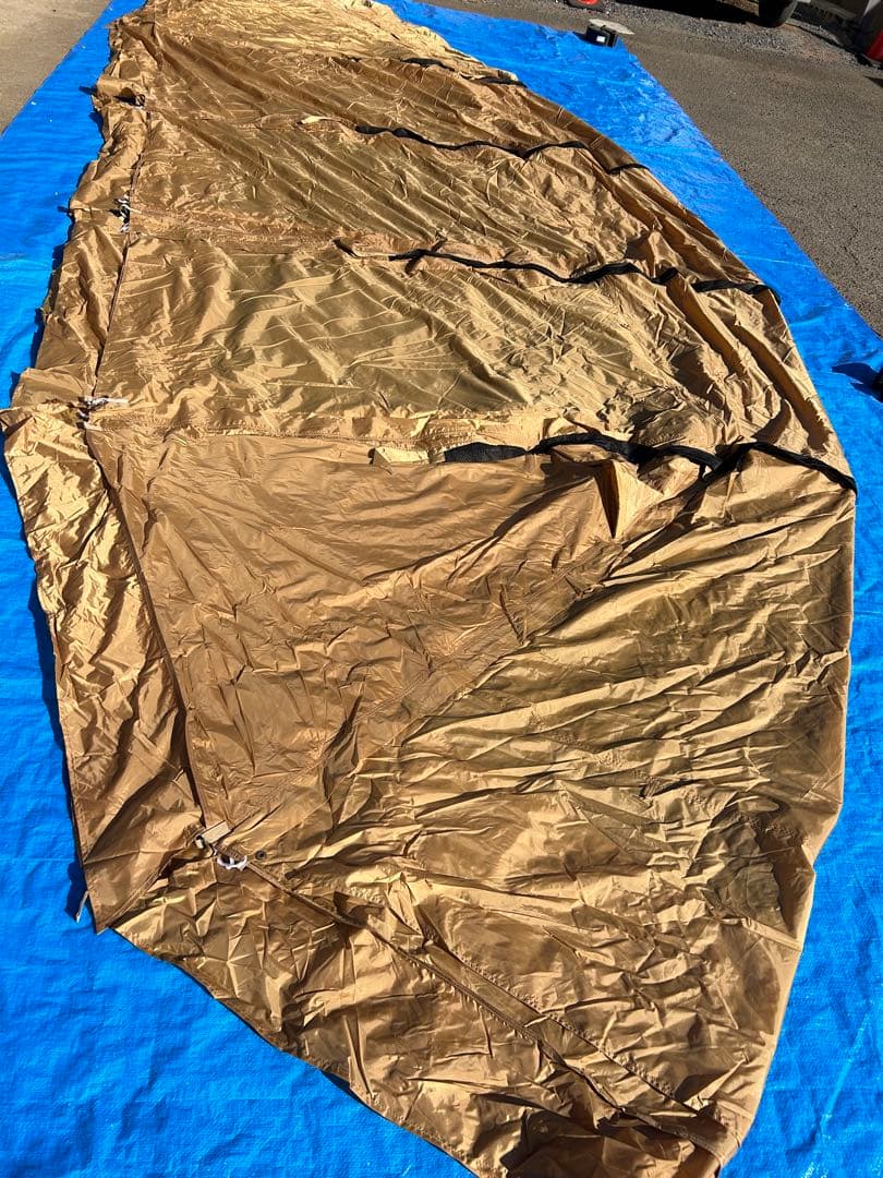 【美品】イグニオ 2ルーム型テント IG19410TT トンネルテント