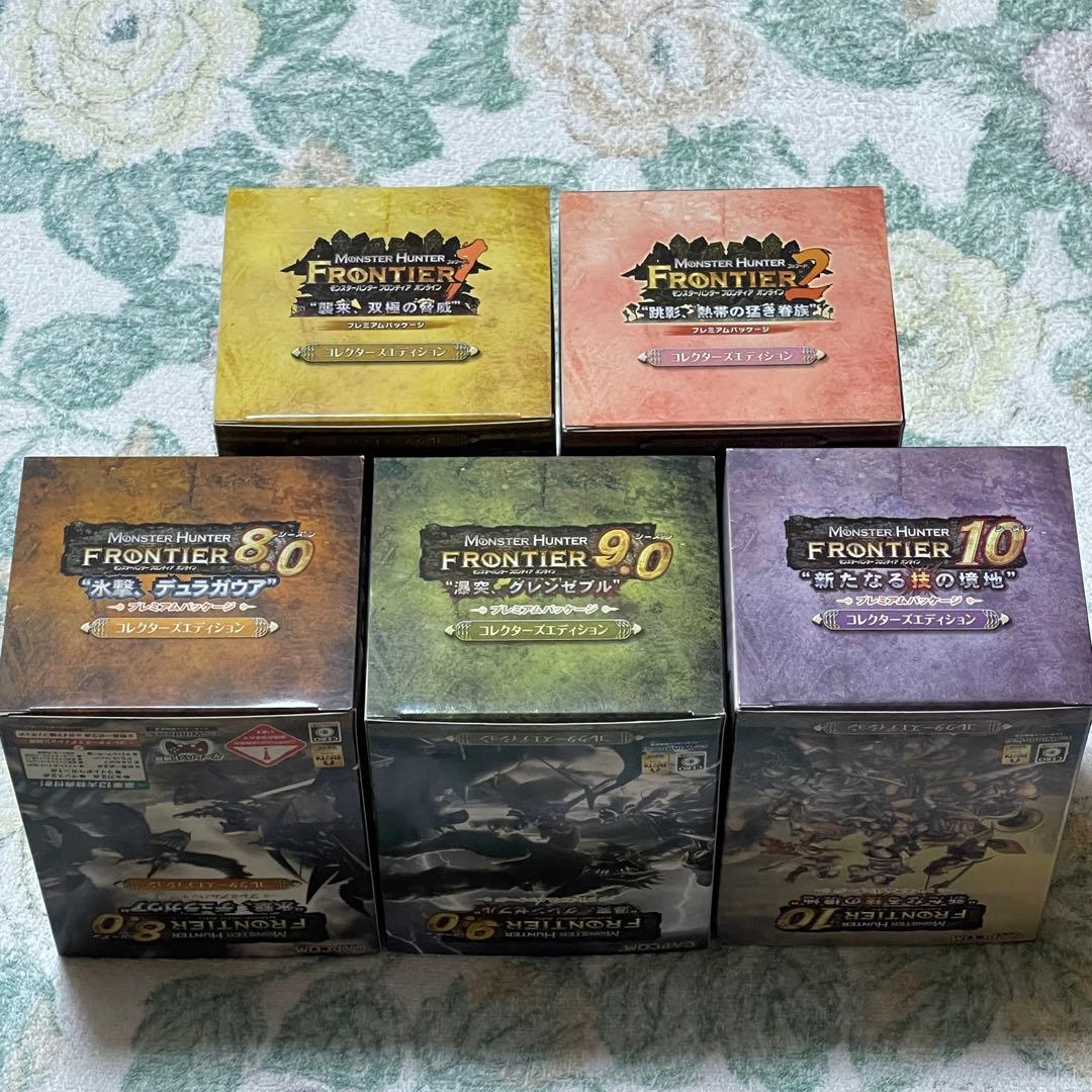 モンスターハンター　フロンティア　ガイド娘　コンプリートセット　未開封