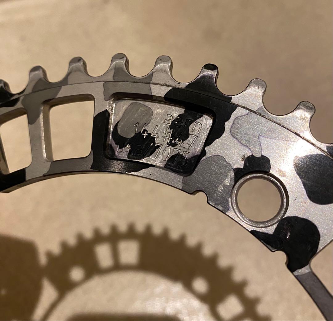 パーツ AARN track chainring camo 47T PCD144