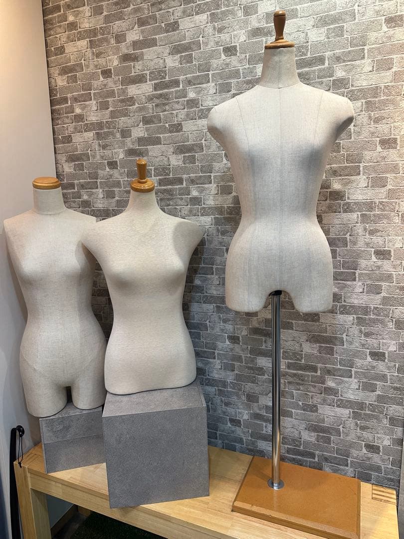 女性用マネキン3体セット