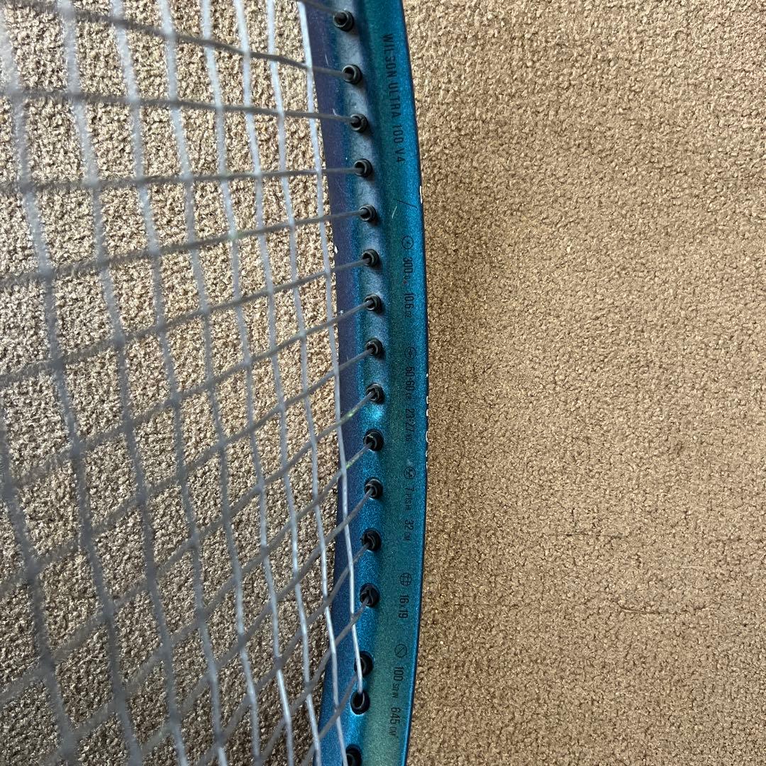 【3本セット】Wilson ULTRA 100 v4 競技・部活練習用／即戦力