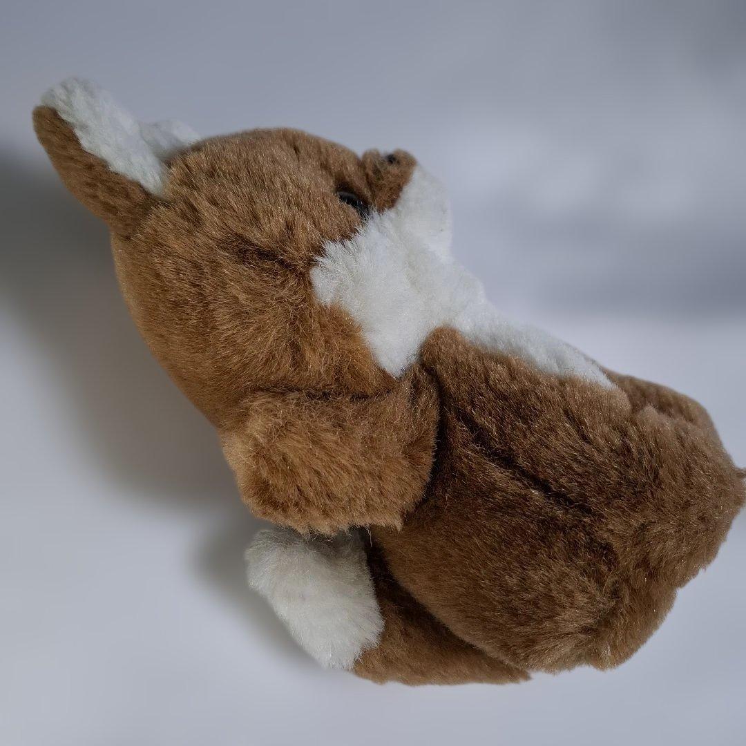 【ぬいぐるみの三英】キタキツネ★チロンノプ★　昭和レトロ＊当時物