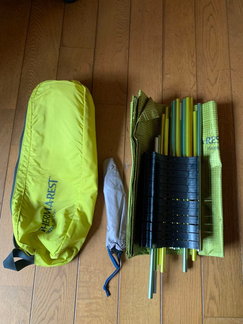 Thermarest コット＋バグシェルター＋テント