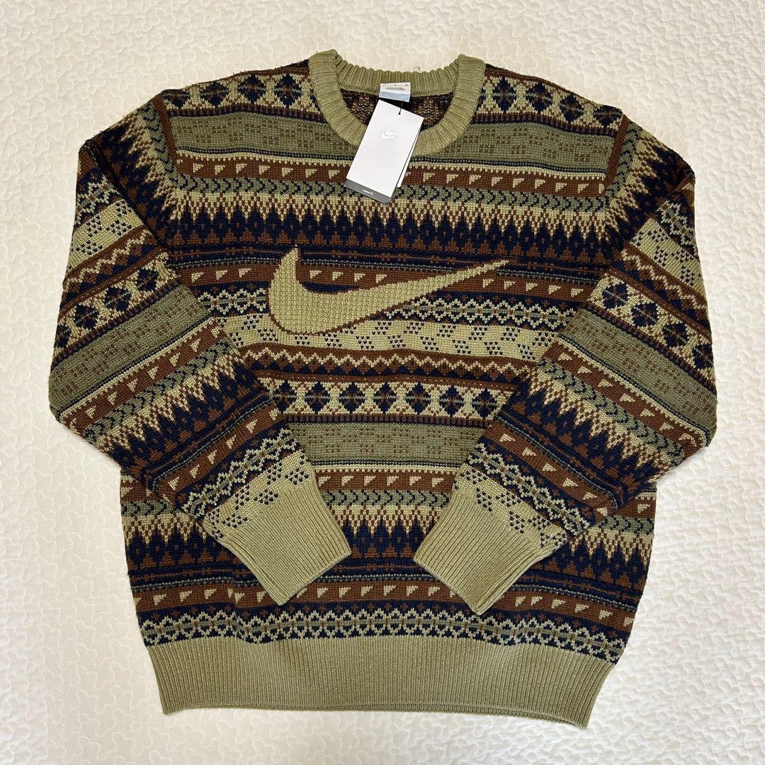 ★残り１点★【NIKE】ナイキ NL フェア アイル クルー セーター XL