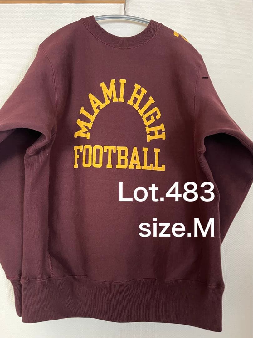 ウエアハウス　warehouse スウェット　リバースウィーブ　483 M