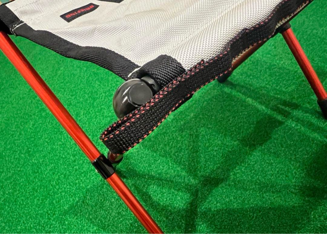 ブリーフィング × ヘリノックス折りたたみ椅子シルバー