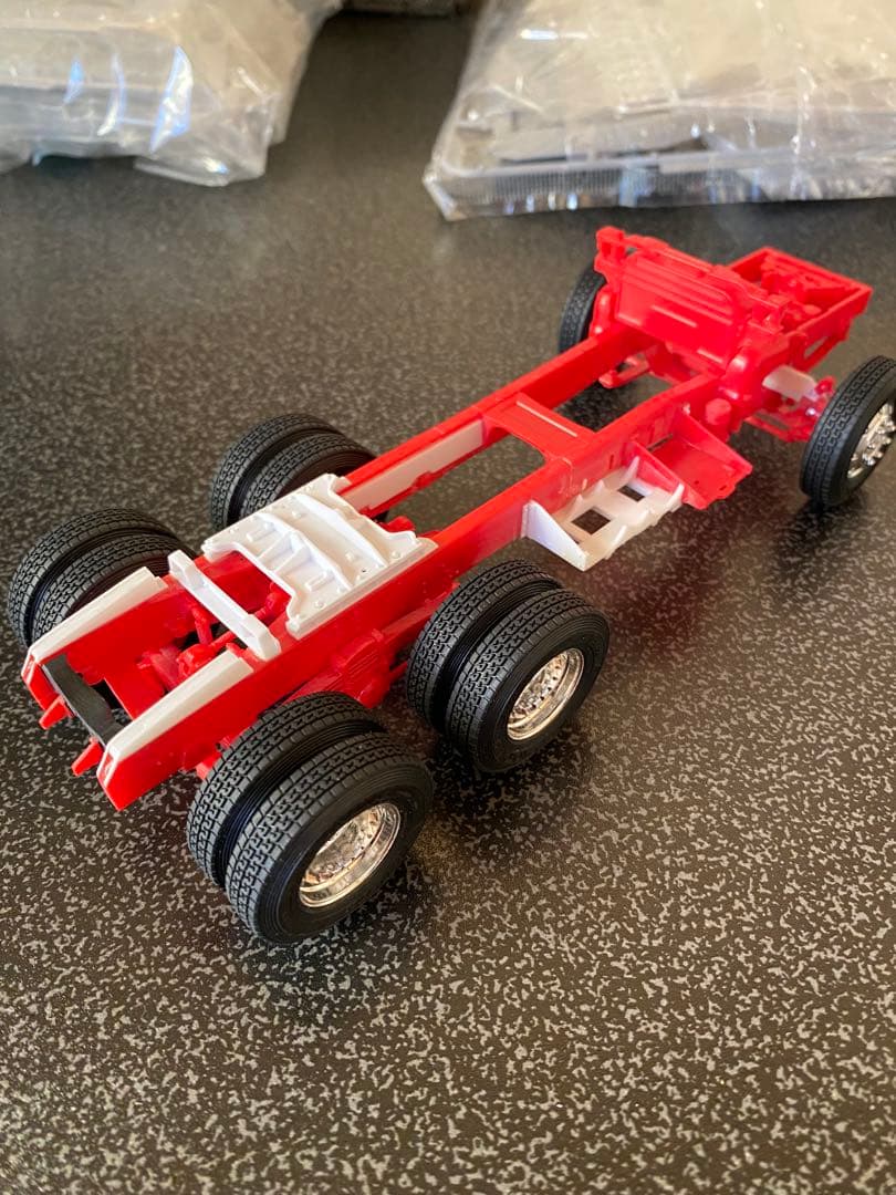 デコトラプラモデル　テラヴィトレーラー