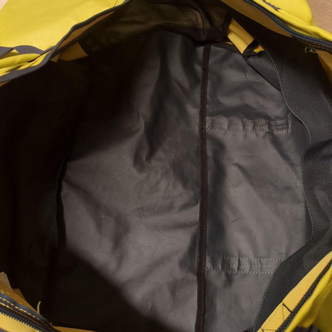 デカトロン FORCLAZ リュック ダッフルバッグ 80L-120L イエロー