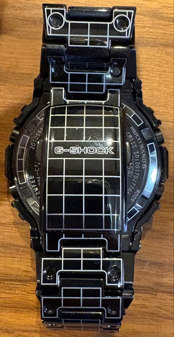 カシオ G-Shock GMW-B5000CS-1 限定版 フルメタル グリッド