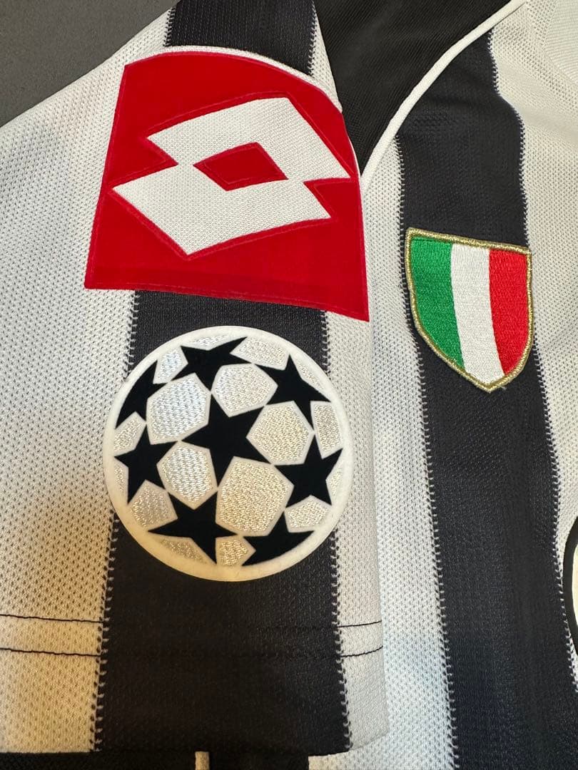 ユベントス 02/03 ユニフォーム　ホーム　デル•ピエロ Lサイズ