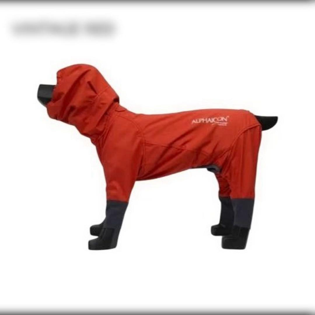 アルファアイコン　 DOG GUARD　VINTAGE RED 2XL