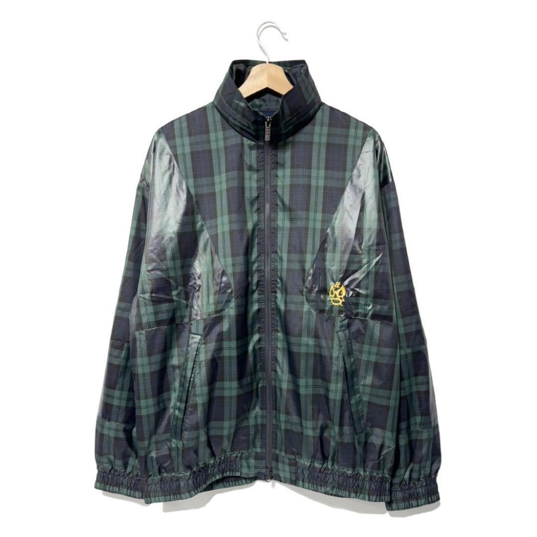 ラッセルノ ゴルフ 族虎 チェック ジップアップ ブルゾン D.グリーン L 5