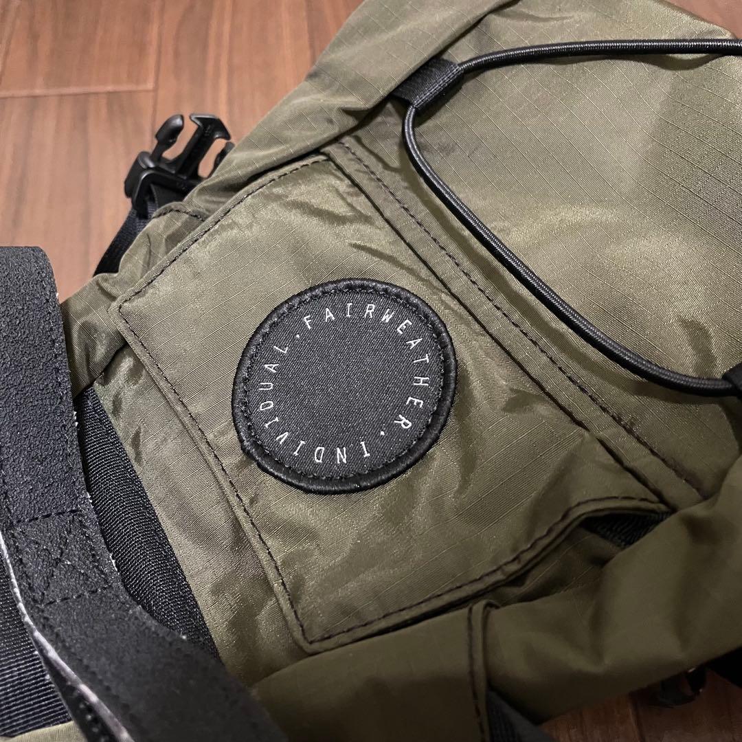 FAIRWEATHER サドルバッグ オリーブグリーン