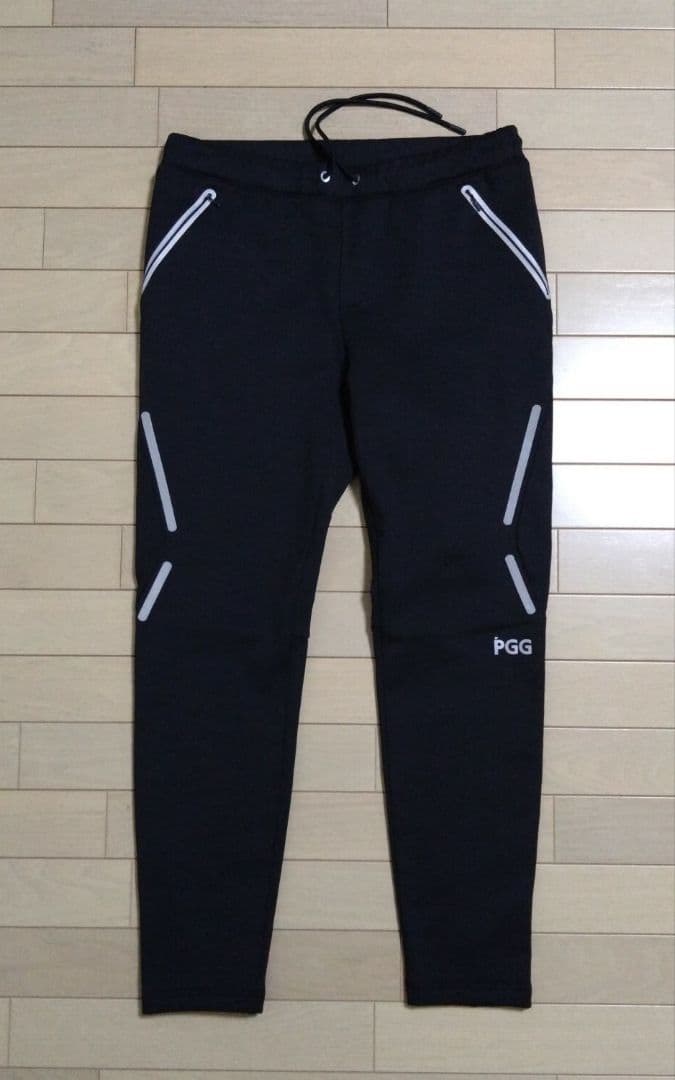 美品■PGG ピージージー パーリーゲイツ ストレッチ ジョガーパンツ■5