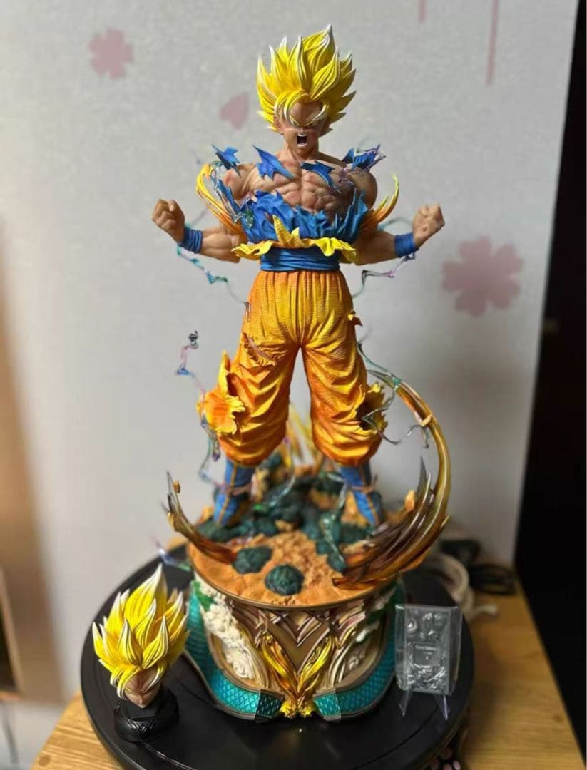 ドラゴンボール 孫悟空 ガレキ ガレージキット スタチューX②③⑨