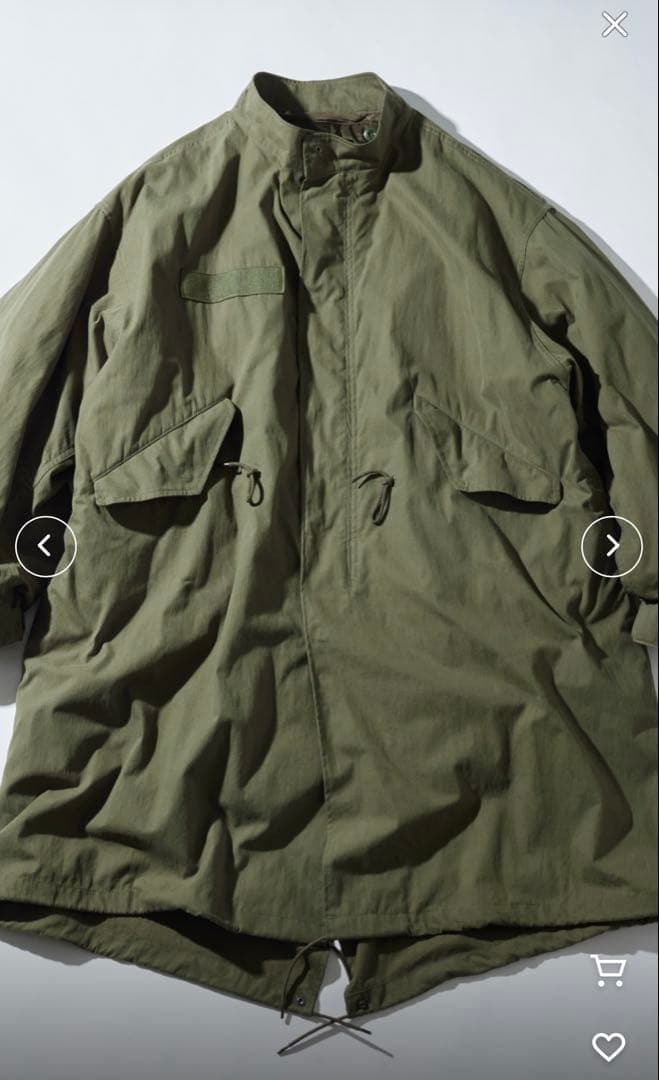 Freeks ビッグシルエット モッズコート/3WAY