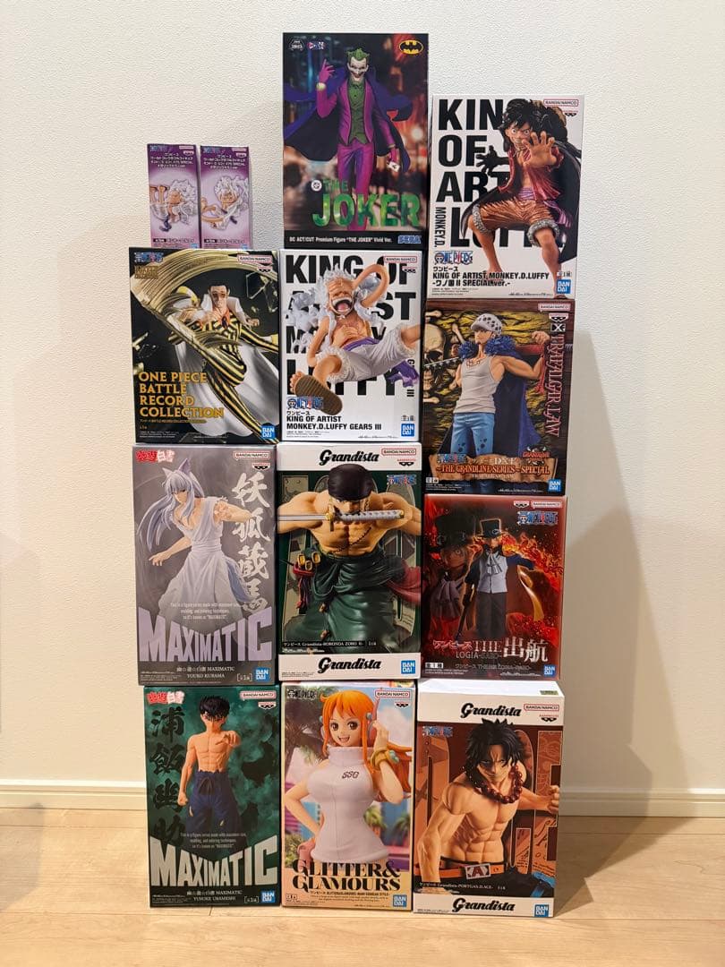 【新品未開封】プライズフィギュア ONE PIECE等13個まとめ売り