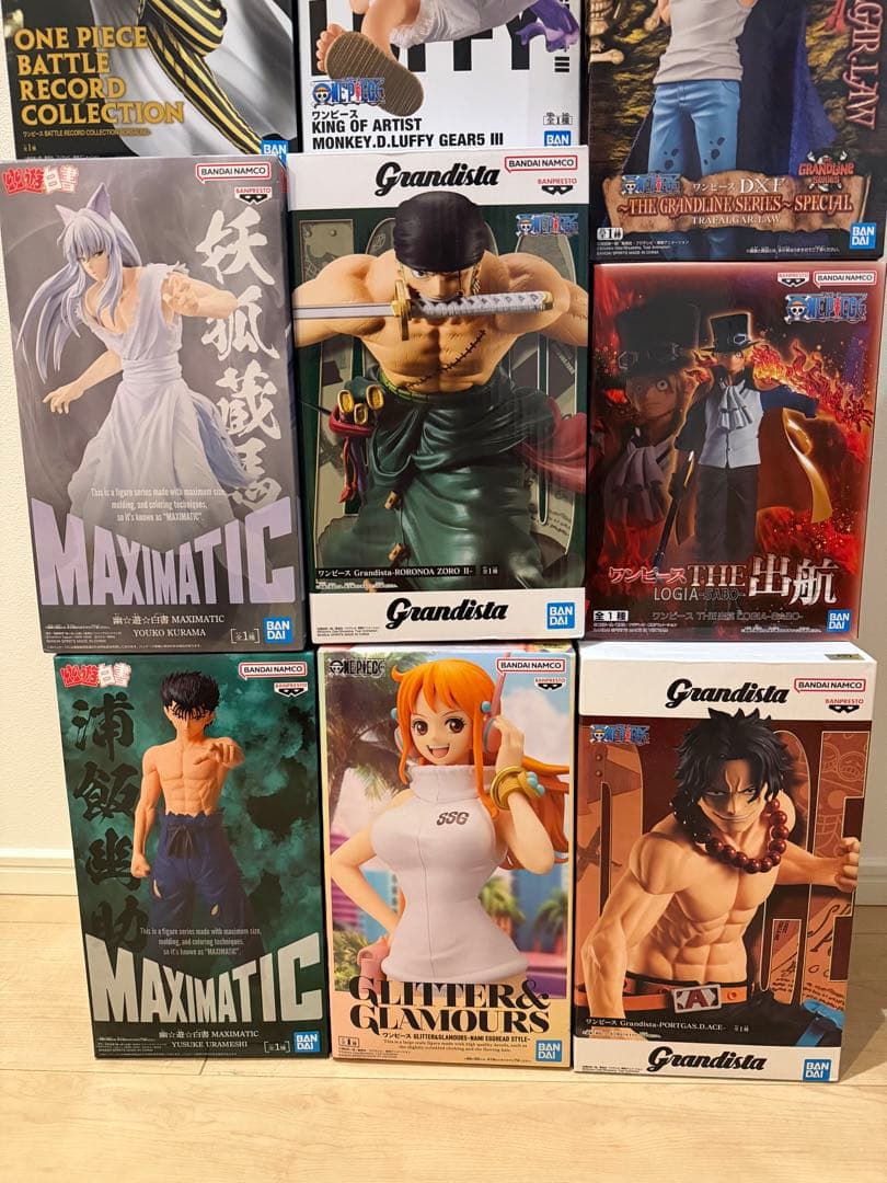 【新品未開封】プライズフィギュア ONE PIECE等13個まとめ売り