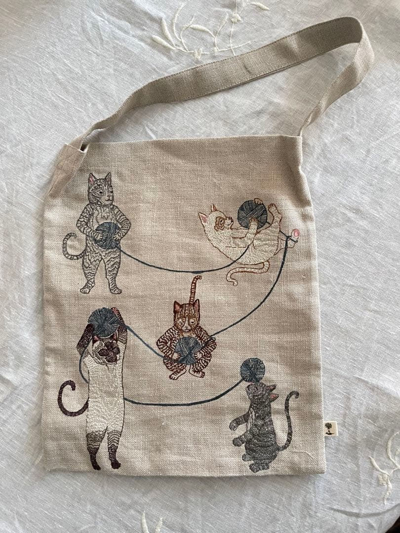 新品　コーラルアンドタスク　ミニバッグ　Cats Toys