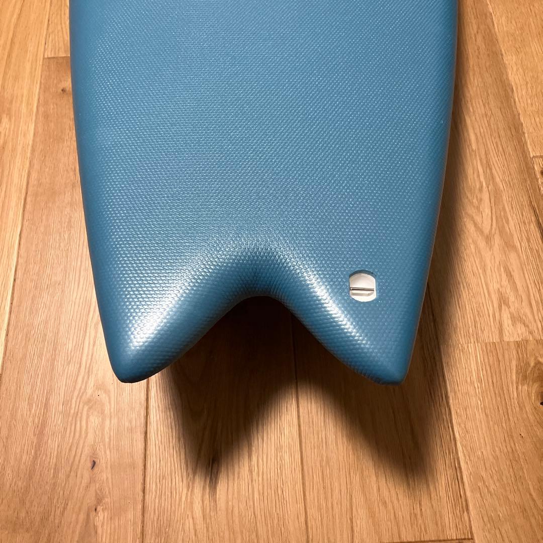 最終値下！ビーチアクセスHS6'10\" クアッドフィッシュ ミッドワックスフリー