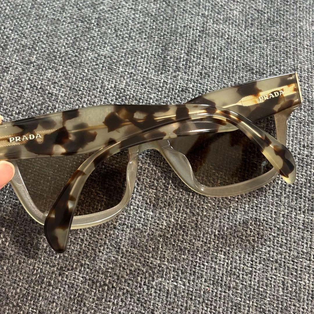 B*e様 美品　プラダ サングラス アイウェア デミ柄 SPR29R レディース