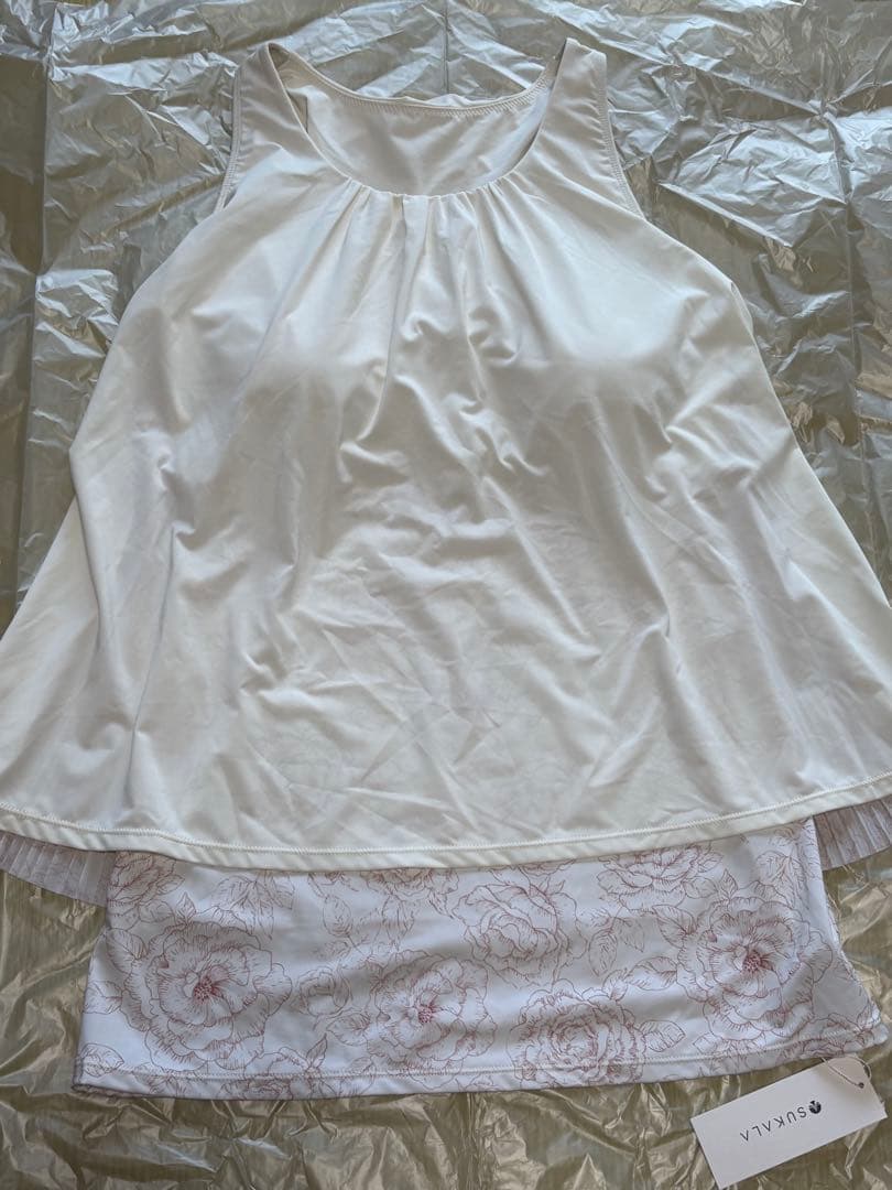 アイボリー ヨガウェア L