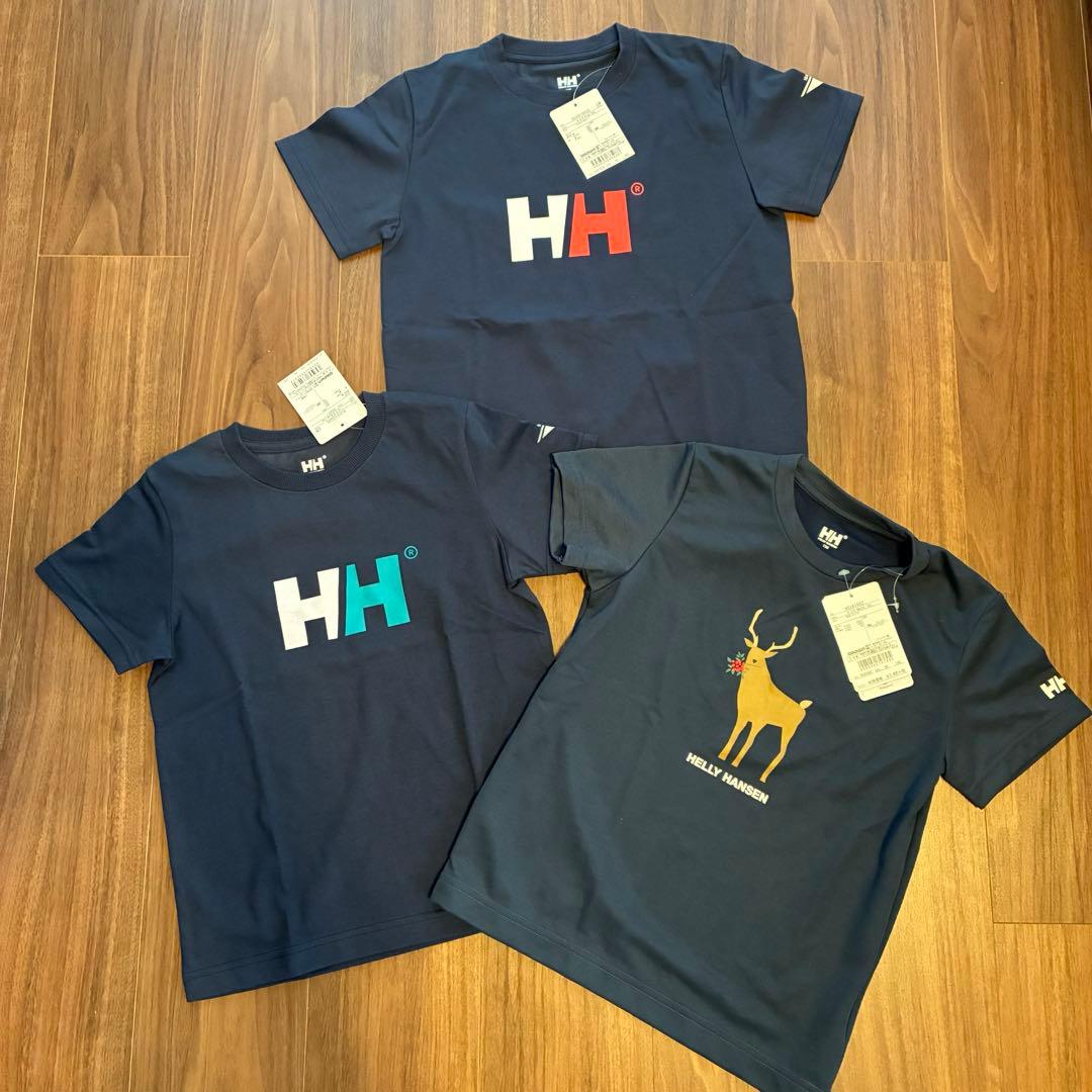 新品 ヘリーハンセンtシャツヘリーブルー 130 2枚140 1枚