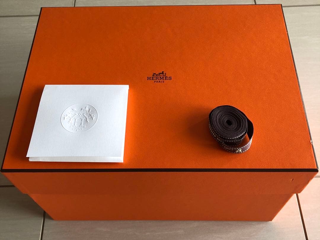 【値下げ】エルメス　箱　インザループ18 ショッパー付き