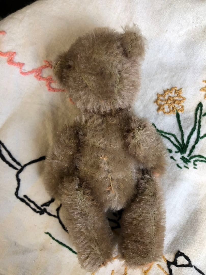 アンティーク ドイツ製 舌出しミニテディベア テディ