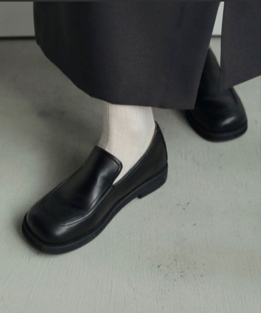 靴 anuke Ecoleather Loafers