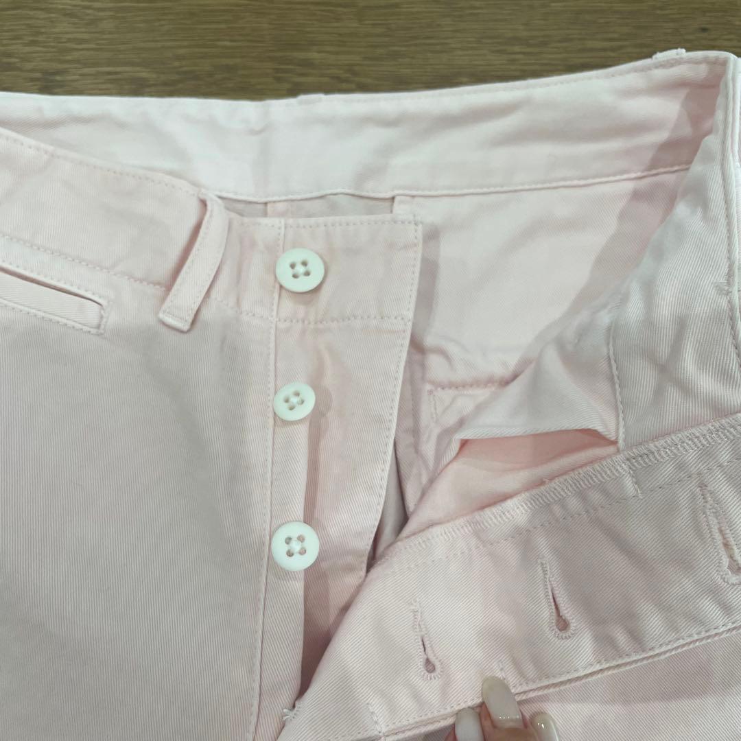 Spick and Span Higuchi×S チノワイドパンツ ピンク