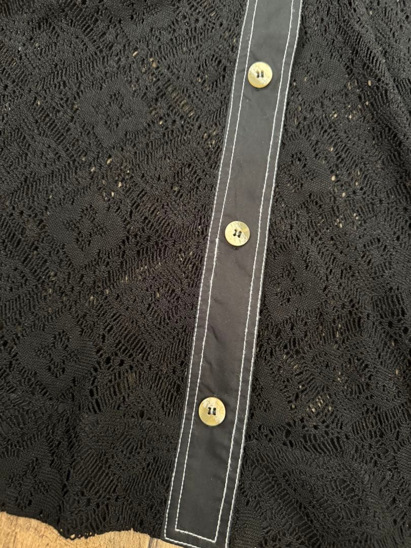 GANNI ガニー コットン レース シャツ