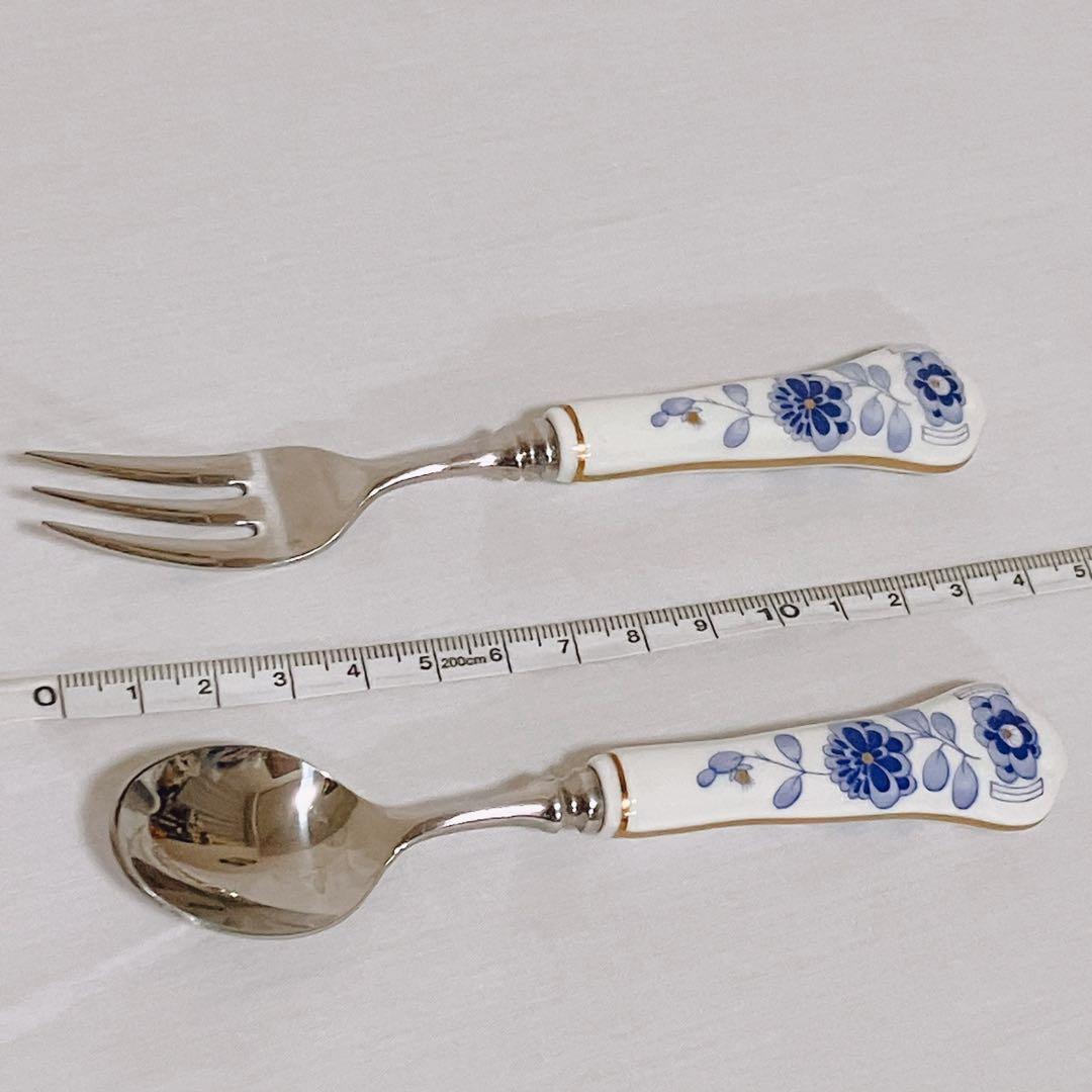 NARUMI ケーキフォーク スプーンセット 金銀8組