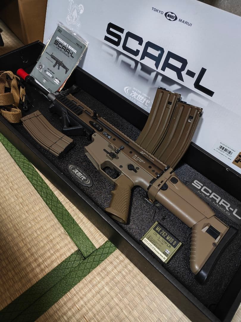 【次世代電動ガン】 SCAR-L 東京マルイ　アサルトライフル　おまけ付　動確済