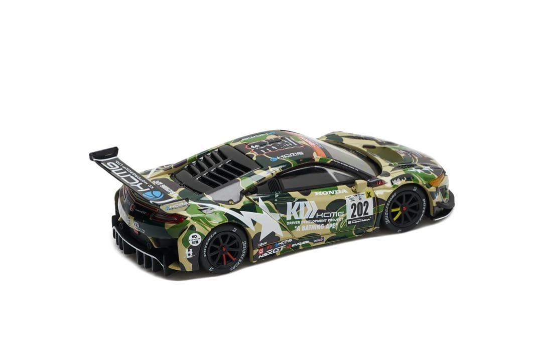 【 BAPE X POPRACE 】HONDA NSX GT3