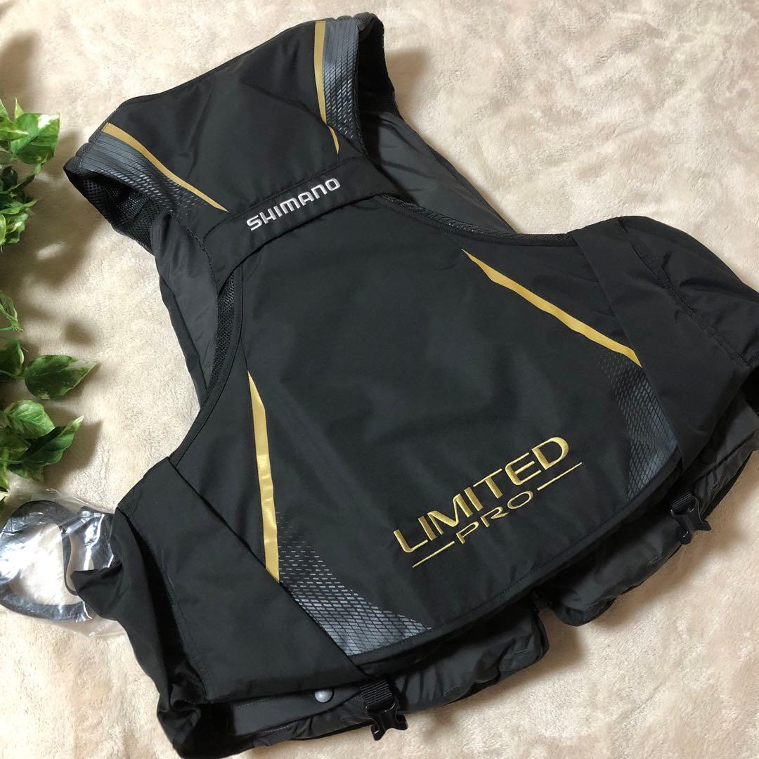 ★海野男★新品未使用　シマノ　フローティングベストLP ブラック