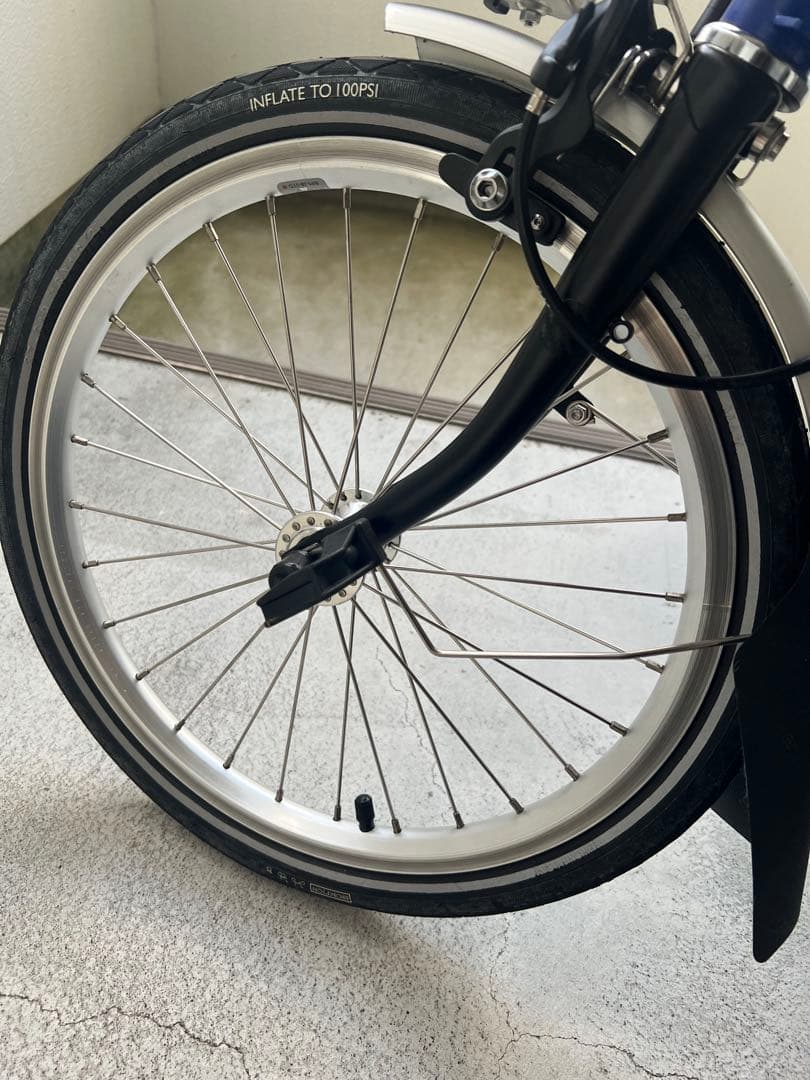 BROMPTON C-LINE ピカデリーブルー 2022年製　2X3S