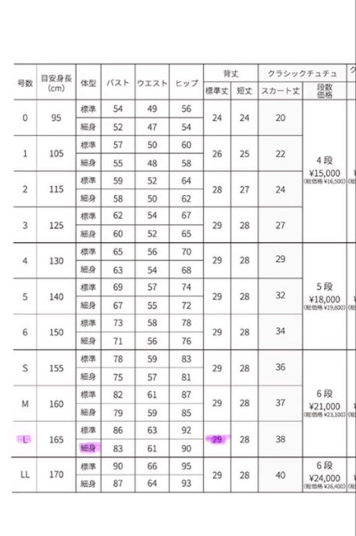 シルビア　クラシックチュチュボンL