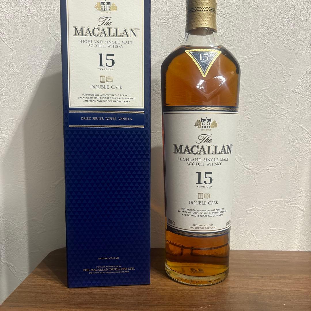 マッカラン ダブルカスク １5年 700ml 43.0％ 箱付き