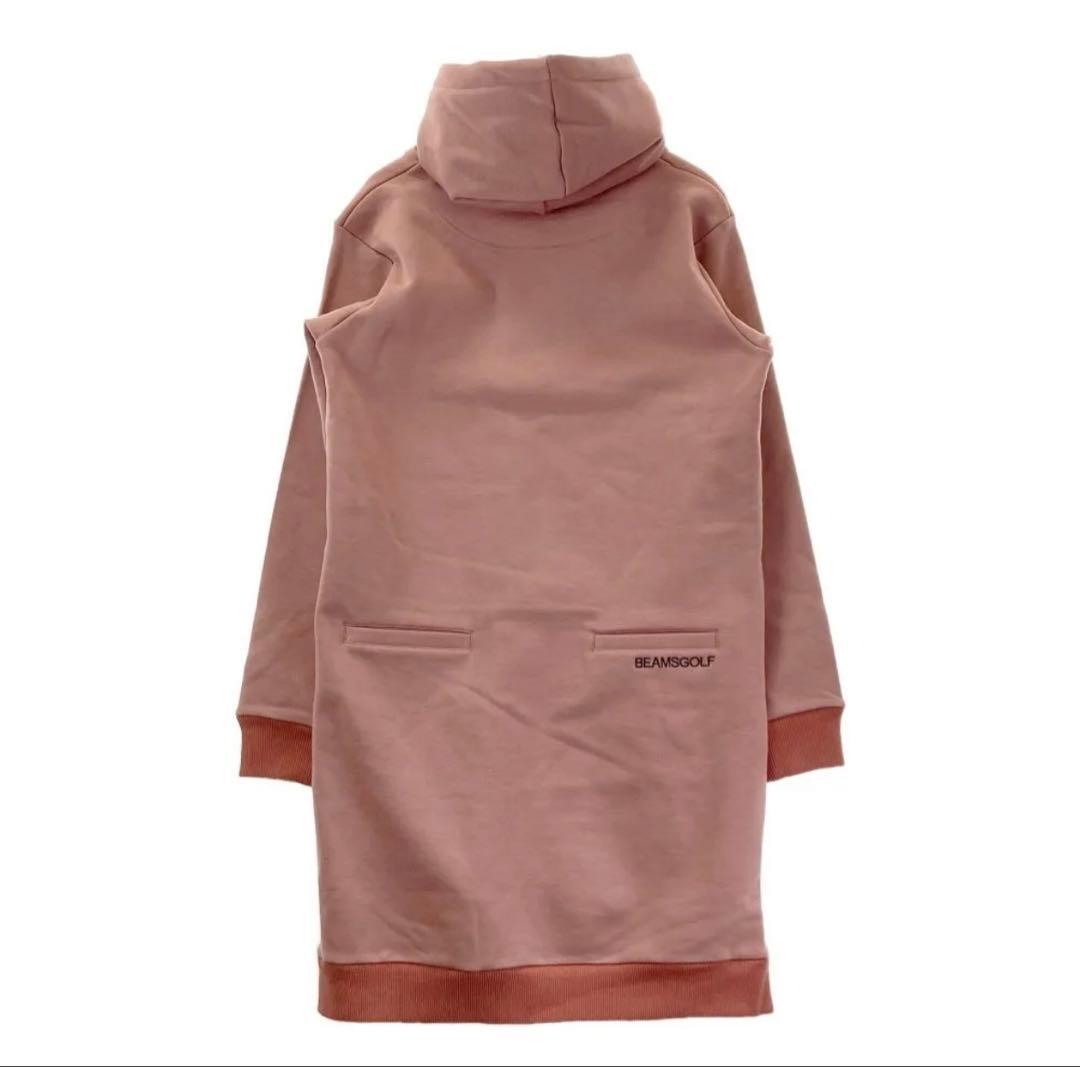 BEAMS GOLF フード付きワンピース ピンク　Mサイズ