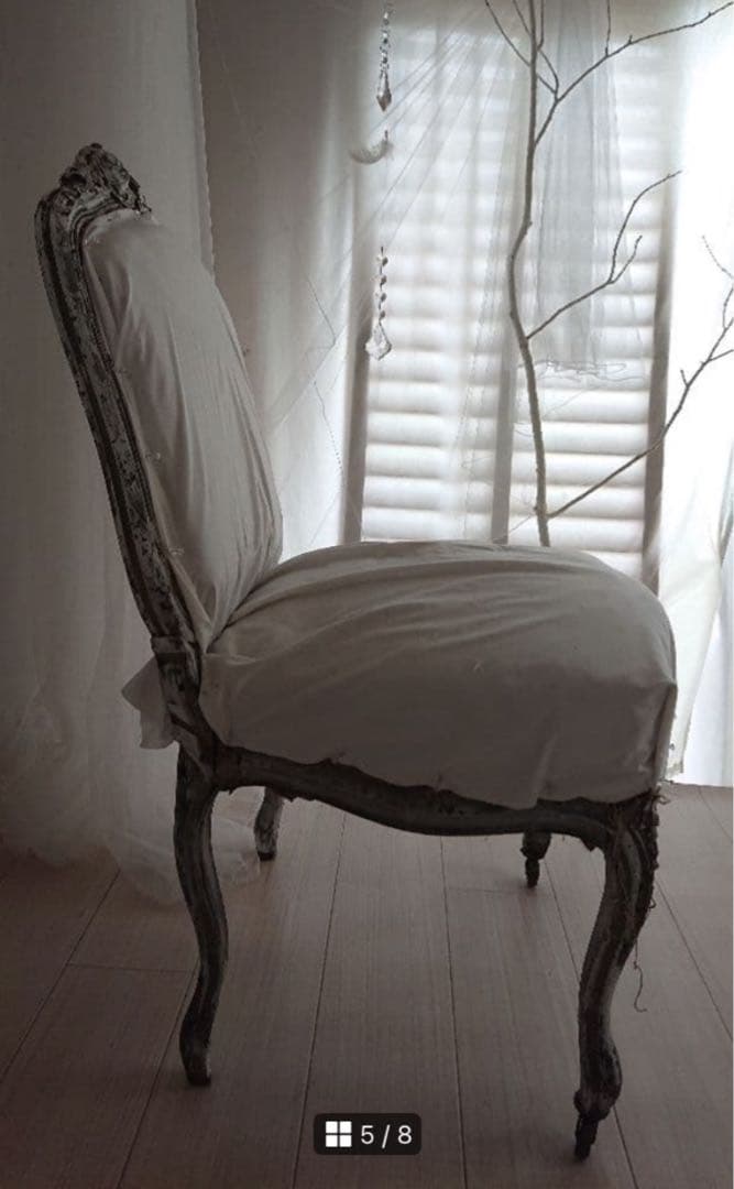 フランスアンティークチェア 痛みあり