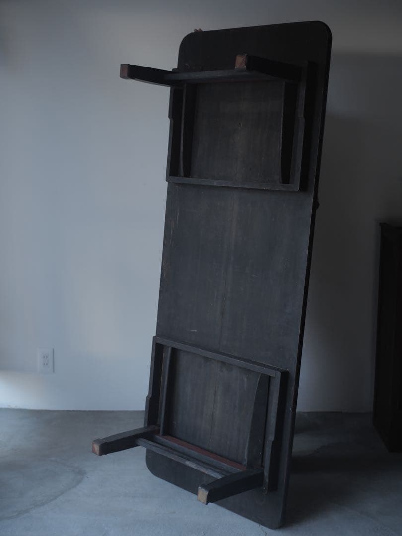 超特大　ちゃぶ台　折り畳み　テーブル　古家具　古道具　アンティーク　昭和レトロ